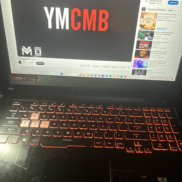 Gaming laptop like new. 2023 ASUS TUF